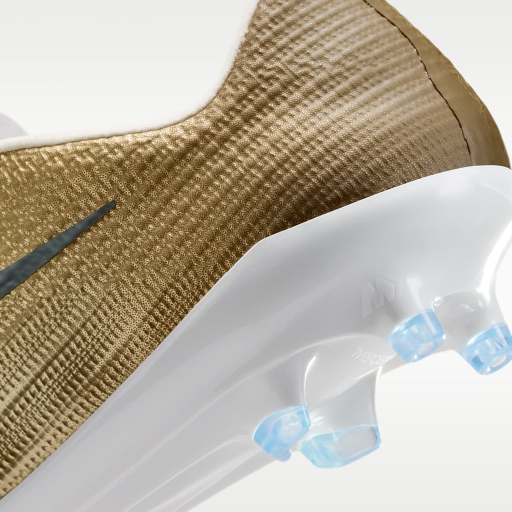 Nike Mercurial Superfly 11 Pro "Kylian Mbappé" Artificial-Grass Low-Top Soccer Cleats - Metallic Gold/Green Glow - Image 9