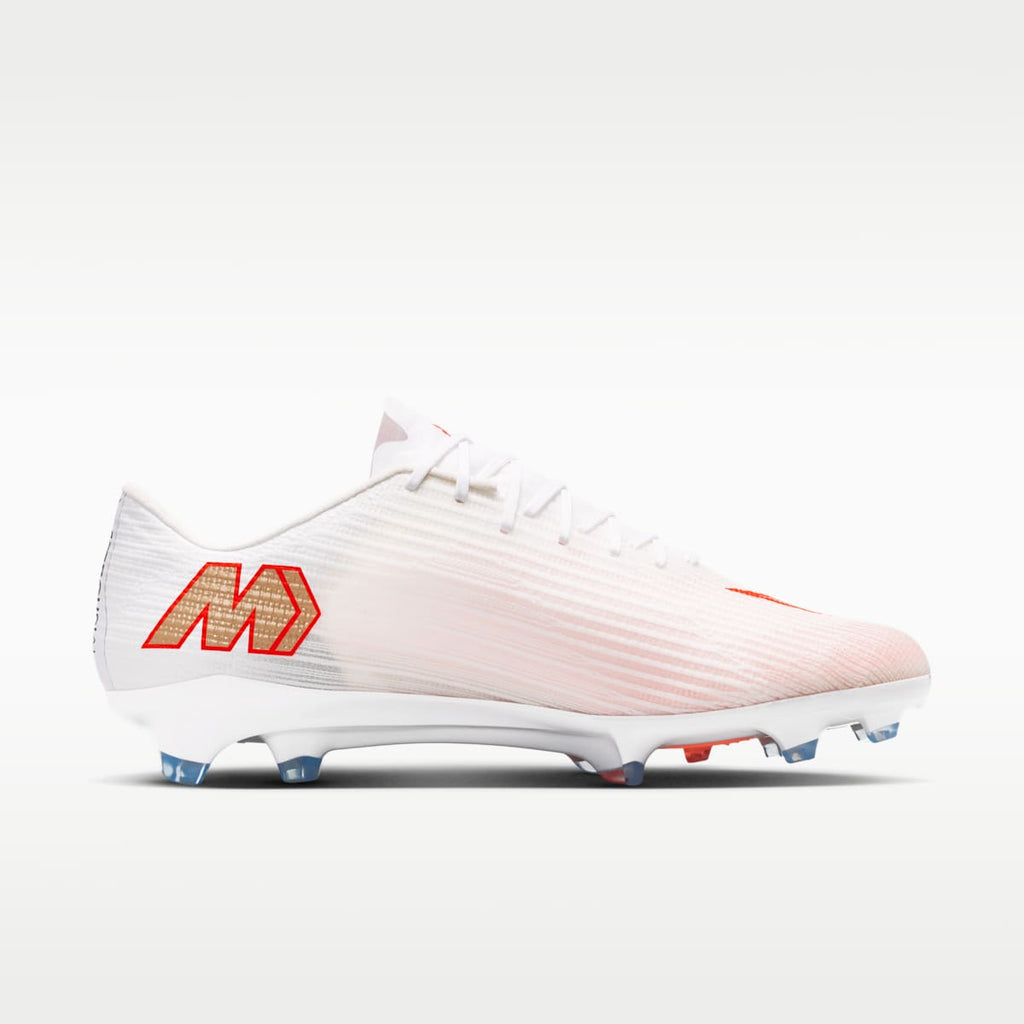 Nike Mercurial Superfly 11 Pro Firm-Ground Low-Top Soccer Cleats - White/Bright Crimson/Blur - Image 3