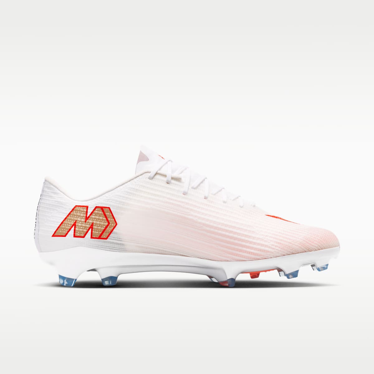 Nike Mercurial Superfly 11 Pro Firm-Ground Low-Top Soccer Cleats - White/Bright Crimson/Blur - Image 3