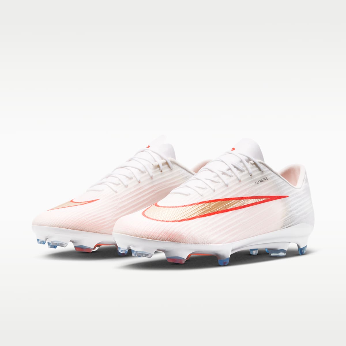Nike Mercurial Superfly 11 Pro Firm-Ground Low-Top Soccer Cleats - White/Bright Crimson/Blur - Image 5