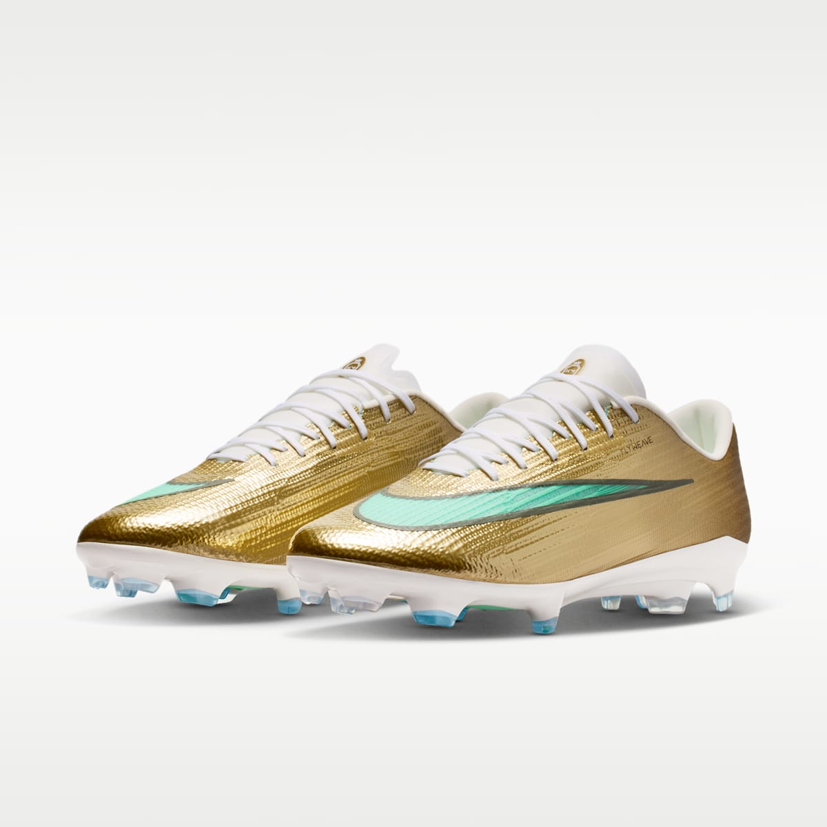 Nike Mercurial Superfly 11 Pro "Kylian Mbappé" Firm-Ground Low-Top Soccer Cleats - Metallic Gold/Green Glow - Image 5