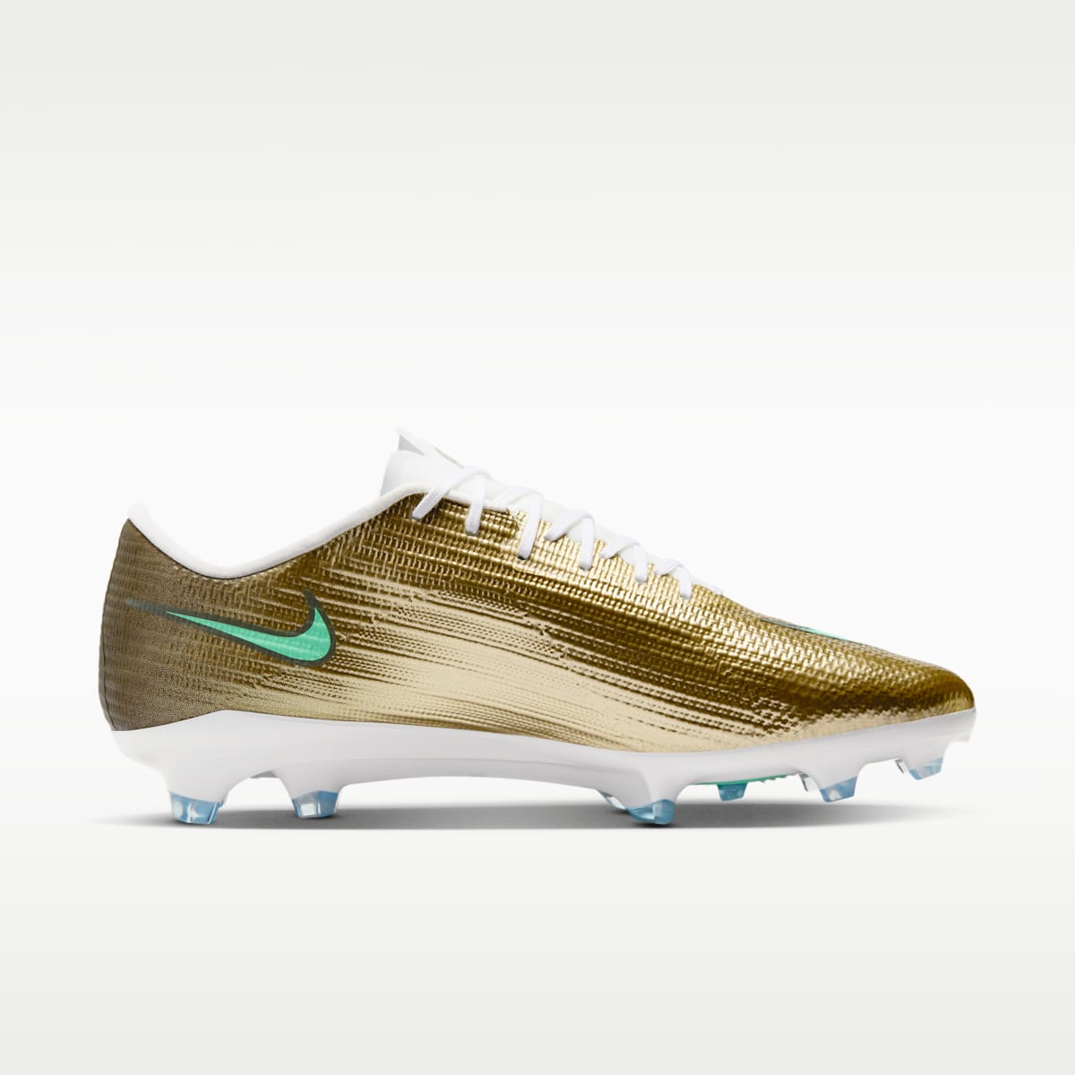Nike Mercurial Superfly 11 Pro "Kylian Mbappé" Firm-Ground Low-Top Soccer Cleats - Metallic Gold/Green Glow - Image 3