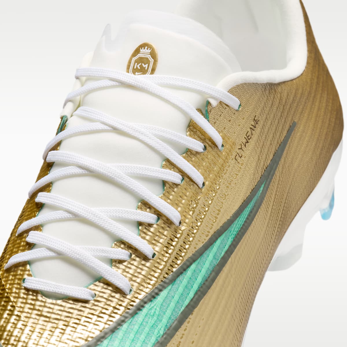 Nike Mercurial Superfly 11 Pro "Kylian Mbappé" Firm-Ground Low-Top Soccer Cleats - Metallic Gold/Green Glow - Image 8