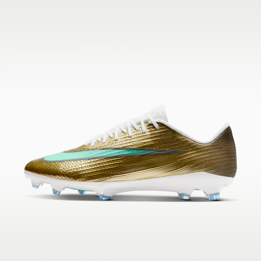 Nike Mercurial Superfly 11 Pro "Kylian Mbappé" Firm-Ground Low-Top Soccer Cleats - Metallic Gold/Green Glow - Image 1