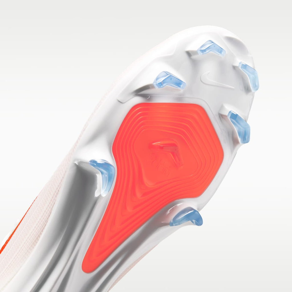 Nike Mercurial Superfly 11 Pro Firm-Ground Low-Top Soccer Cleats - White/Bright Crimson/Blur - Image 7