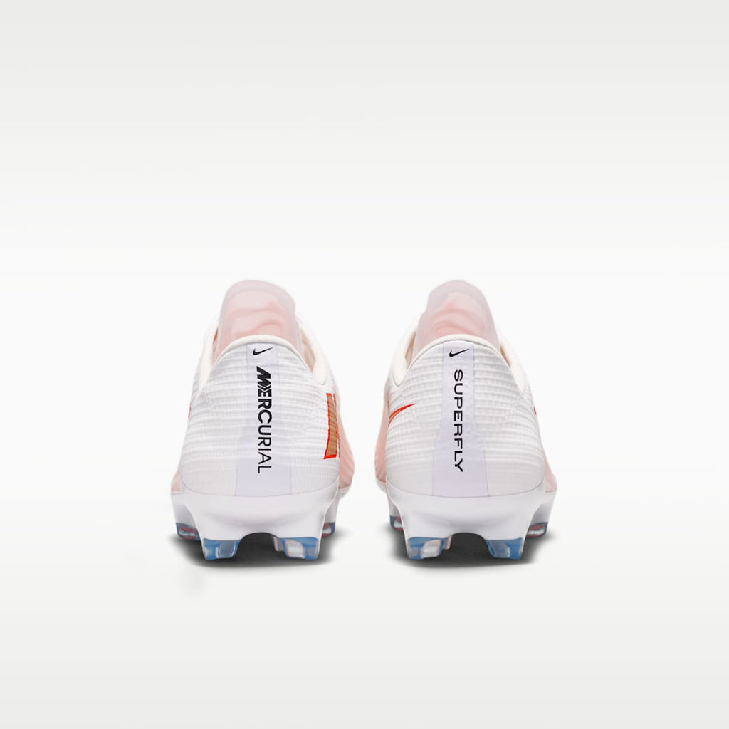 Nike Mercurial Superfly 11 Pro Firm-Ground Low-Top Soccer Cleats - White/Bright Crimson/Blur - Image 6