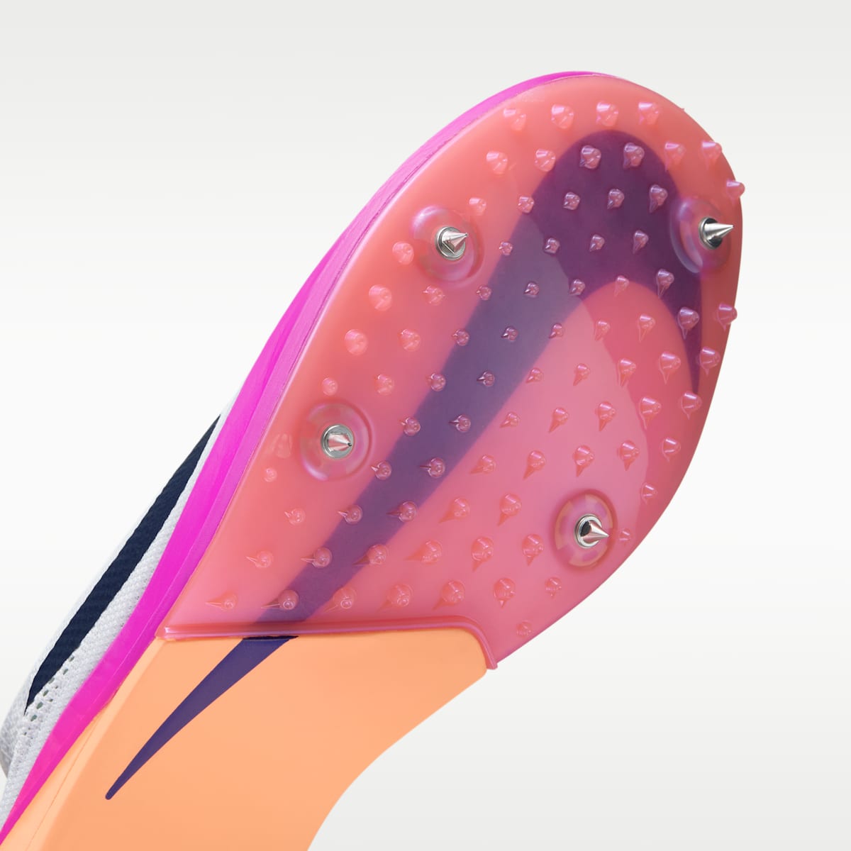 Women's Nike Dragonfly 2 Track & Field Distance Spikes - White/Hyper Turquoise/Fire Pink/Obsidian