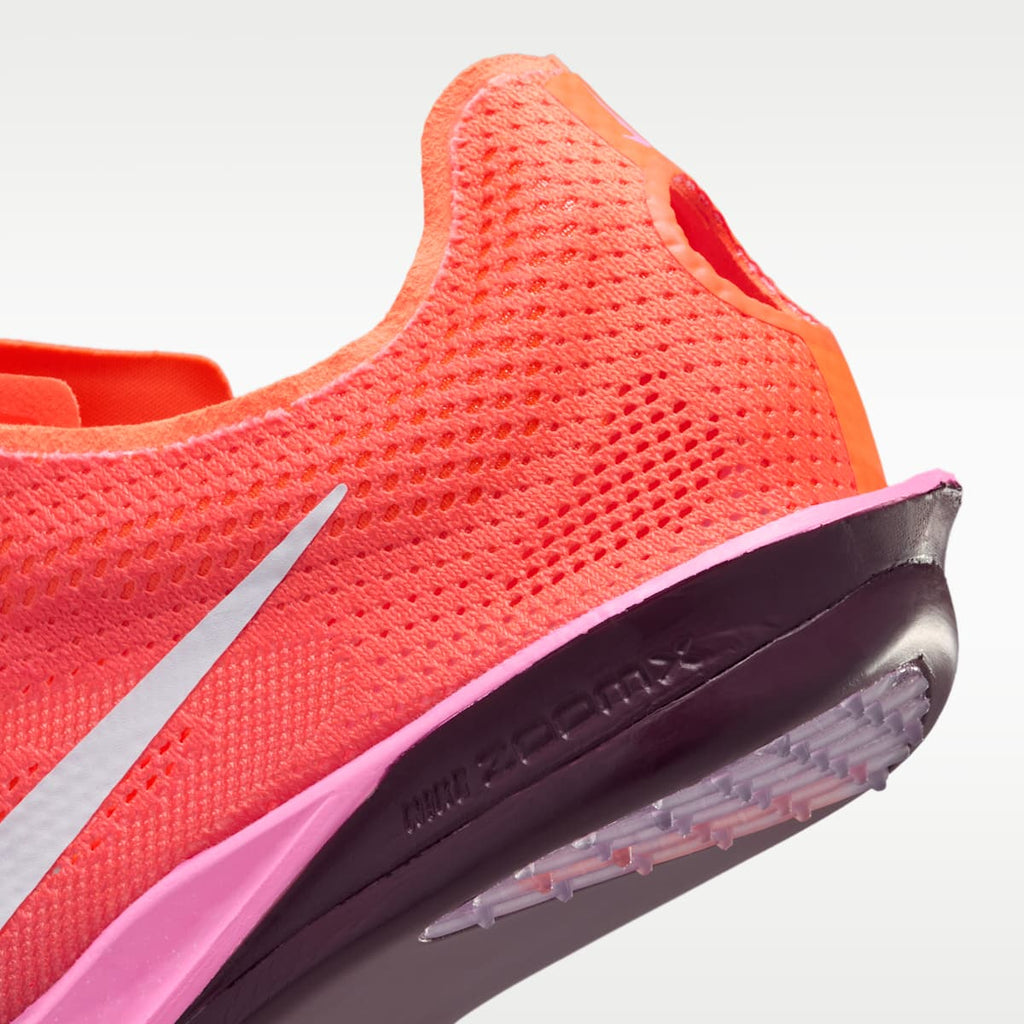 Women's Nike Dragonfly 2 Track & Field Distance Spikes - Bright Crimson/Hyper Crimson/Pink Spell/White