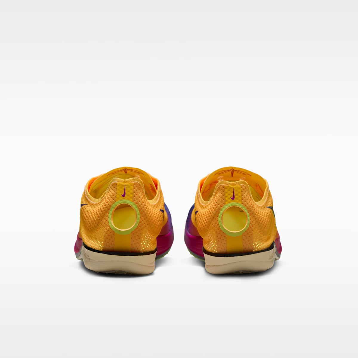 Nike Dragonfly 2 Elite Track & Field Distance Spikes - Citron Pulse/Volt Ice/Laser Orange/Indigo Burst - Image 6