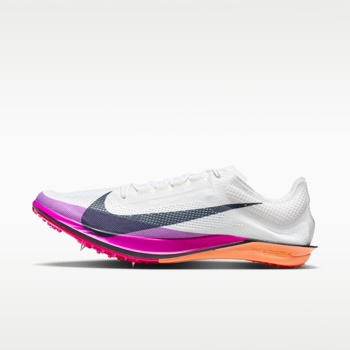 Nike Dragonfly 2 Elite Track & Field Distance Spikes - White/Hyper Violet/Bright Crimson/Obsidian - Image 1