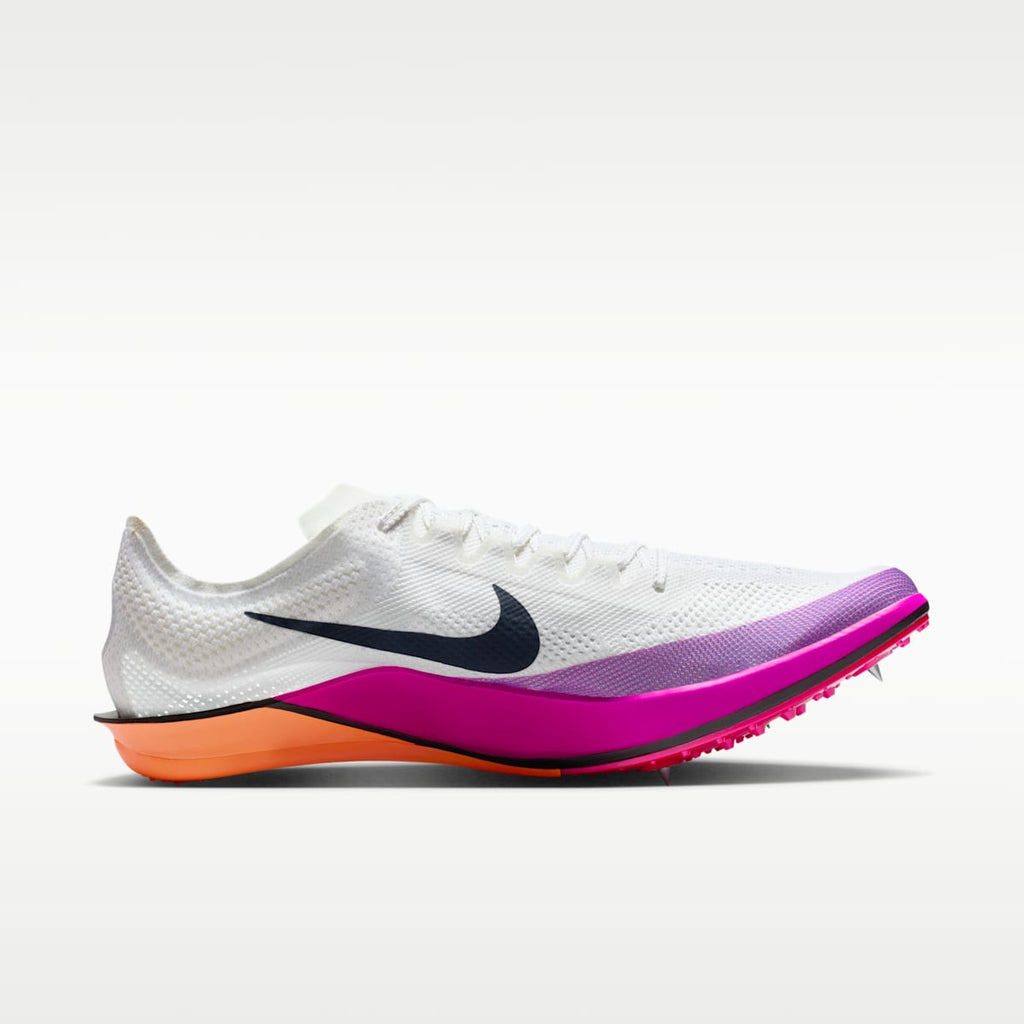 Nike Dragonfly 2 Elite Track & Field Distance Spikes - White/Hyper Violet/Bright Crimson/Obsidian - Image 3