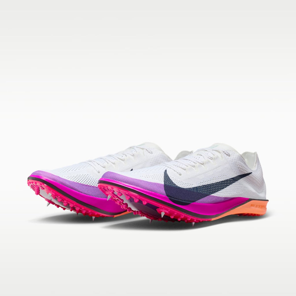 Nike Dragonfly 2 Elite Track & Field Distance Spikes - White/Hyper Violet/Bright Crimson/Obsidian - Image 5
