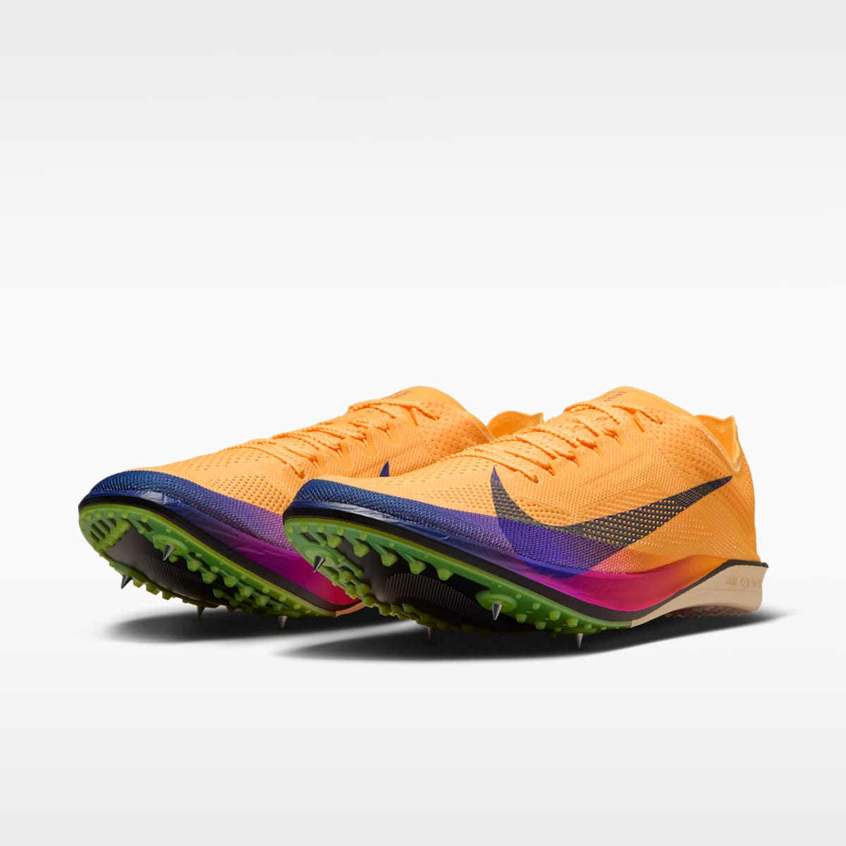 Nike Dragonfly 2 Elite Track & Field Distance Spikes - Citron Pulse/Volt Ice/Laser Orange/Indigo Burst - Image 5