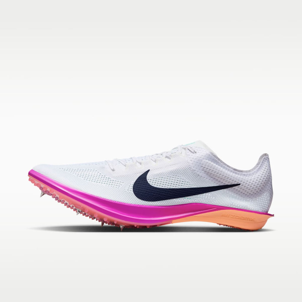 Nike Dragonfly 2 Track & Field Distance Spikes - White/Hyper Turquoise/Fire Pink/Obsidian - Image 1