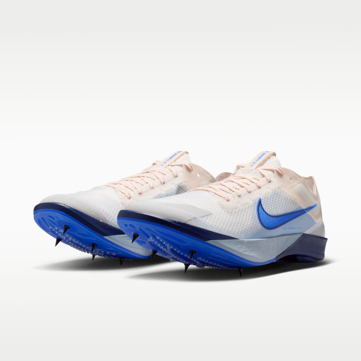 Women's Nike Dragonfly XC 2 Cross-Country Spikes - Chalk/Blue Void/Light Armory Blue/Racer Blue