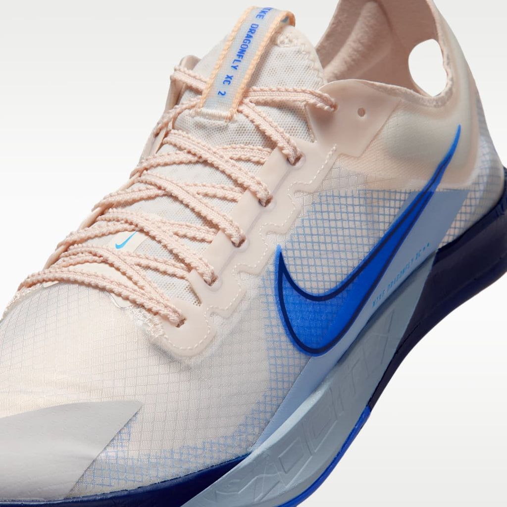 Women's Nike Dragonfly XC 2 Cross-Country Spikes - Chalk/Blue Void/Light Armory Blue/Racer Blue