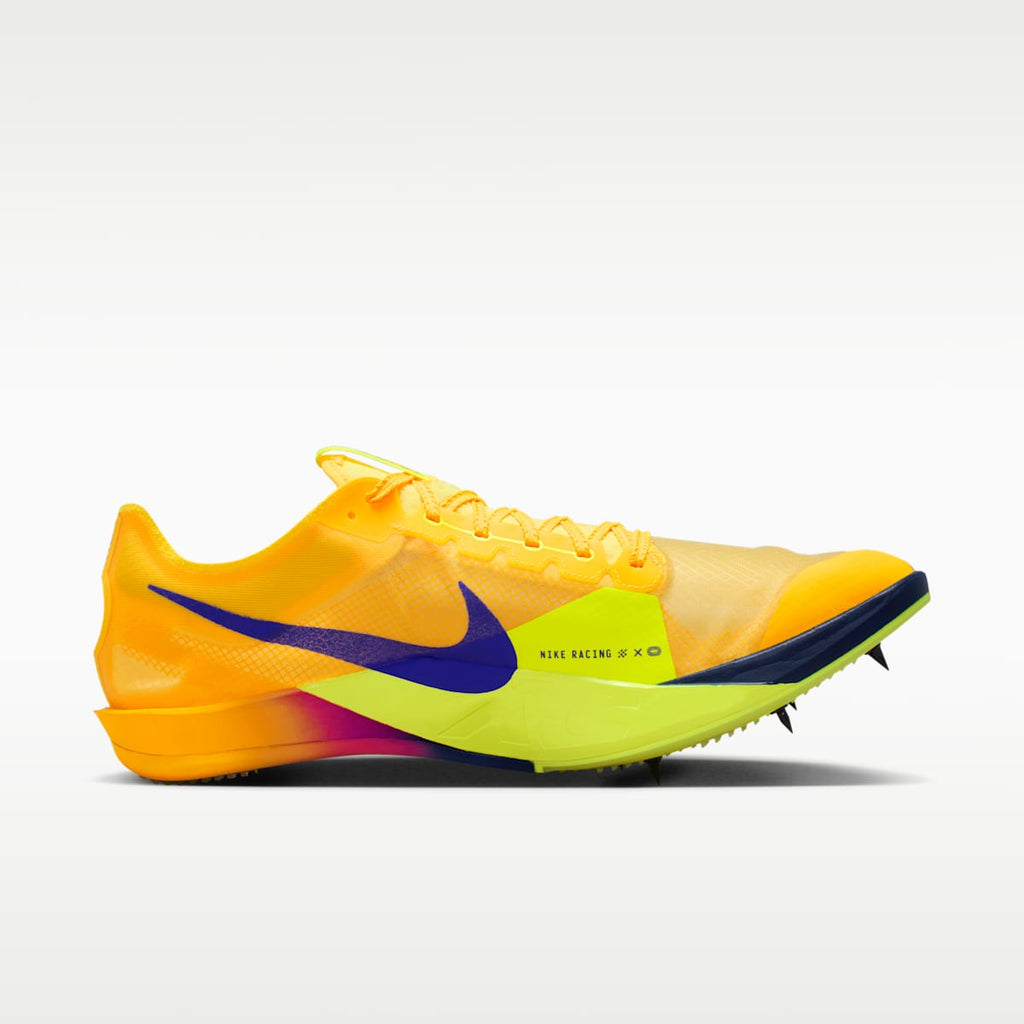 Women's Nike Dragonfly XC 2 Cross-Country Spikes - Citron Pulse/Blue Void/Hyper Violet/Indigo Burst