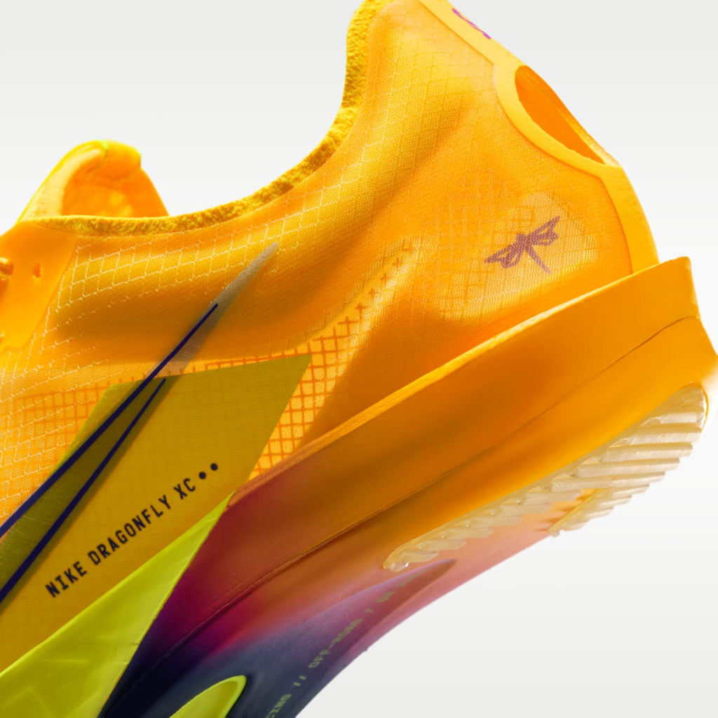 Women's Nike Dragonfly XC 2 Cross-Country Spikes - Citron Pulse/Blue Void/Hyper Violet/Indigo Burst