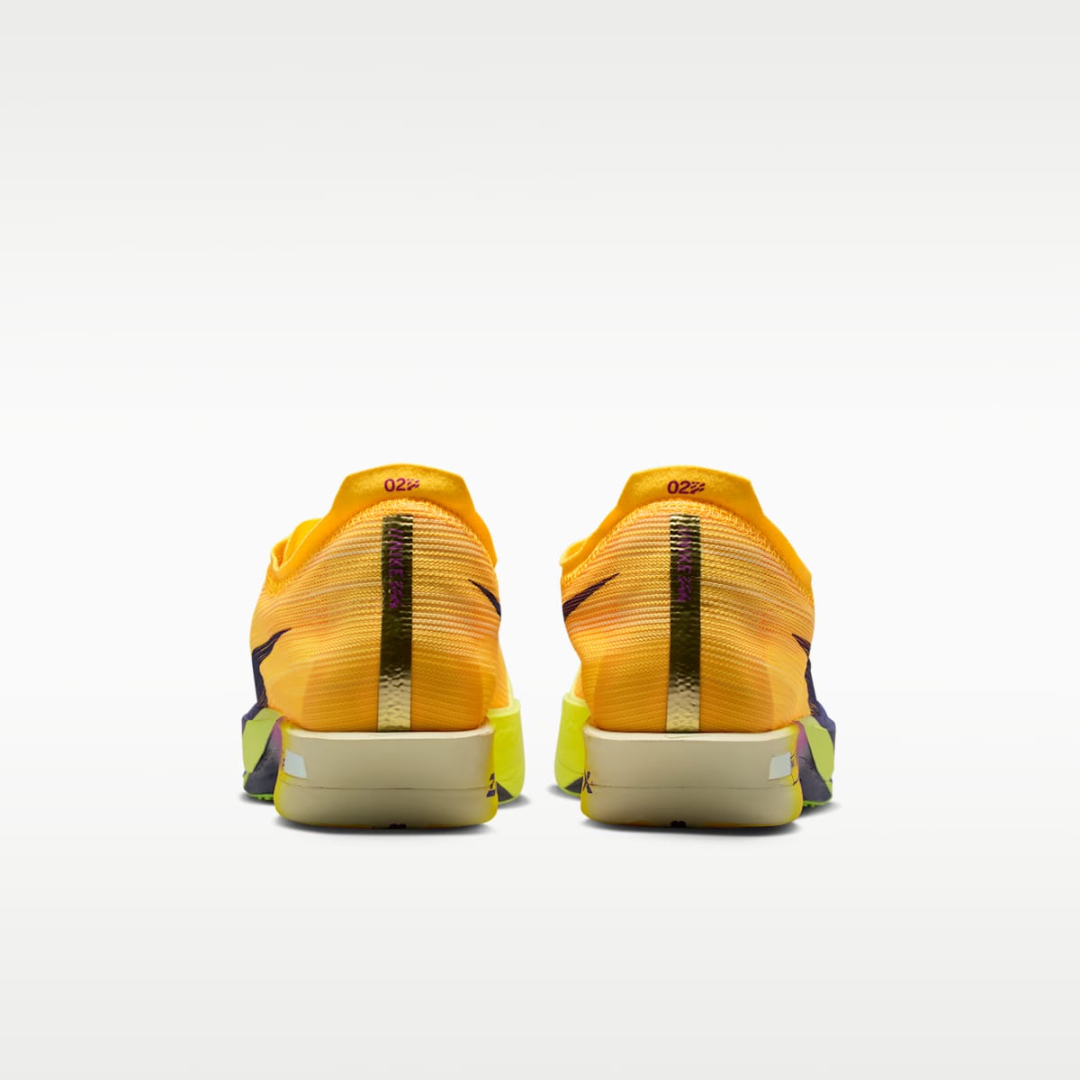 Nike Streakfly 2 Road Racing Shoes - Citron Pulse/Volt Ice/Hyper Violet/Indigo Burst - Image 6