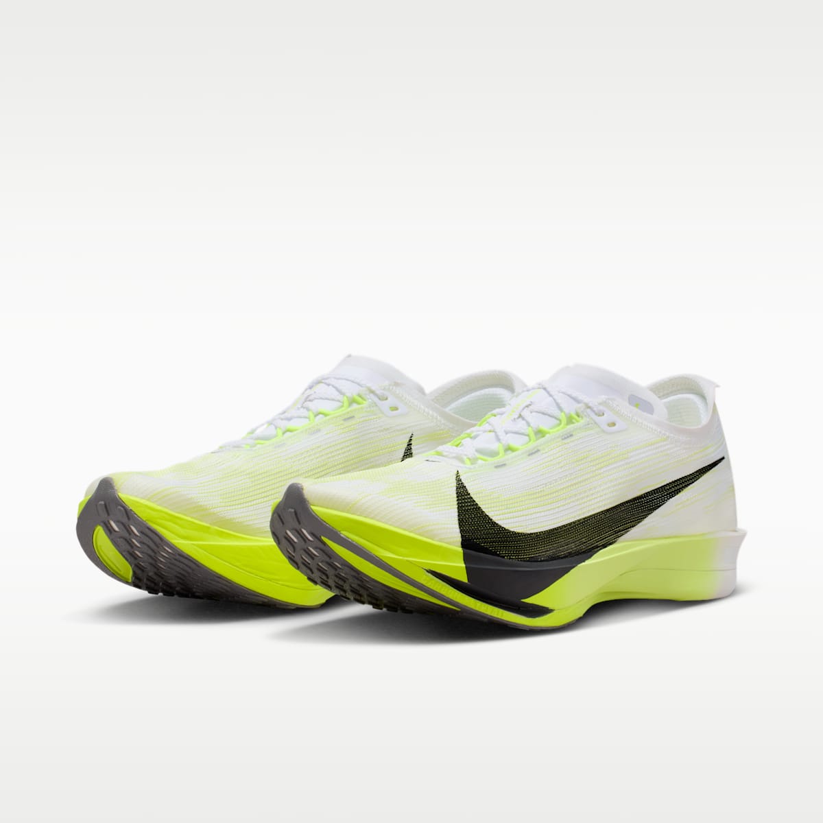 Nike Streakfly 2 Road Racing Shoes - White/Lemon Venom/Sail/Anthracite - Image 5