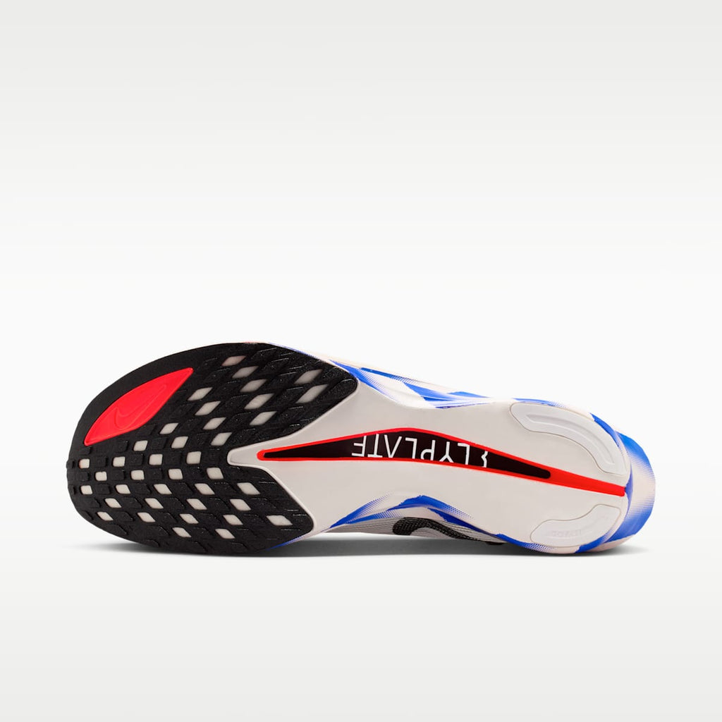 Nike Streakfly 2 Men's Road Racing Shoes - White/Racer Blue/Bright Crimson/Black - Image 2