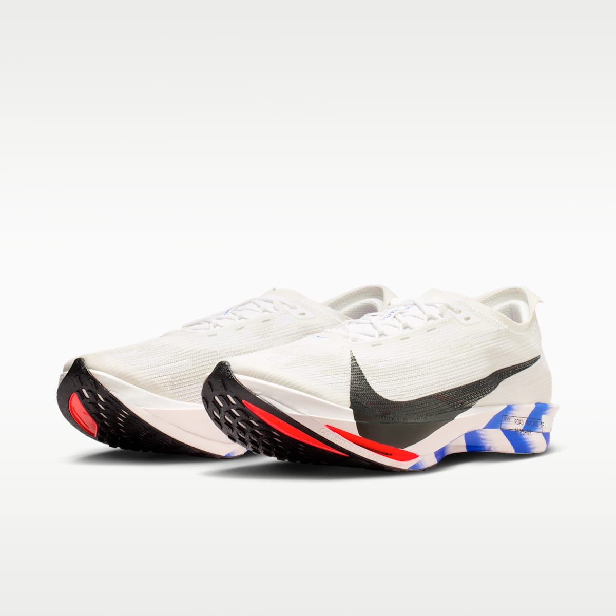 Nike Streakfly 2 Men's Road Racing Shoes - White/Racer Blue/Bright Crimson/Black - Image 5