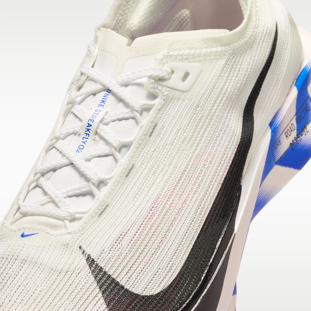 Nike Streakfly 2 Men's Road Racing Shoes - White/Racer Blue/Bright Crimson/Black - Image 7