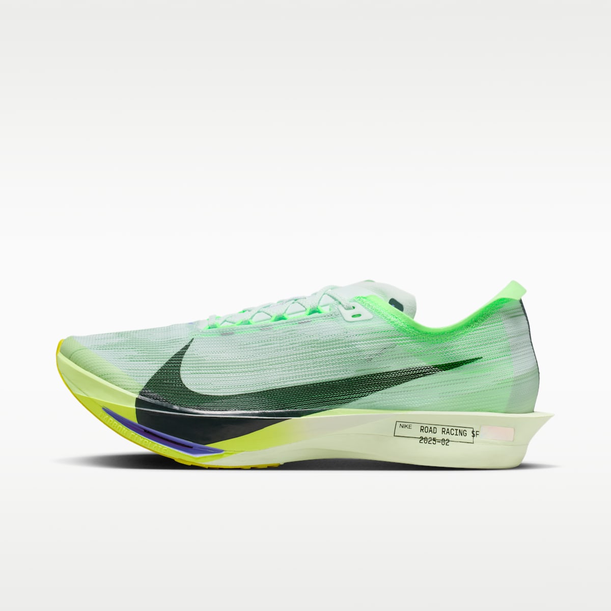 Women's Nike Streakfly 2 Road Racing Shoes - Barely Green/Volt Ice/Sapphire/Black Spruce
