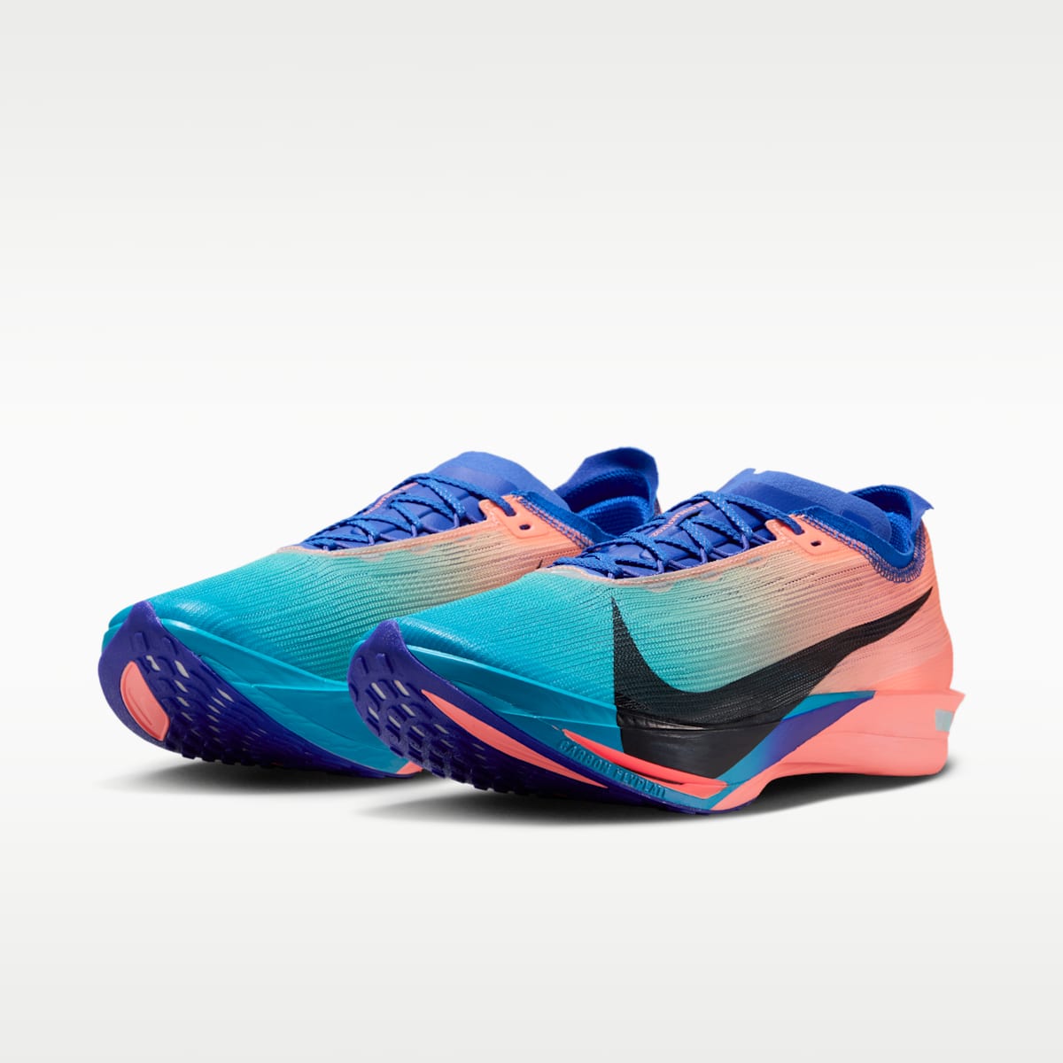 Nike Streakfly 2 Road Racing Shoes - Atomic Pink/Racer Blue/Blue Lightning/White - Image 5