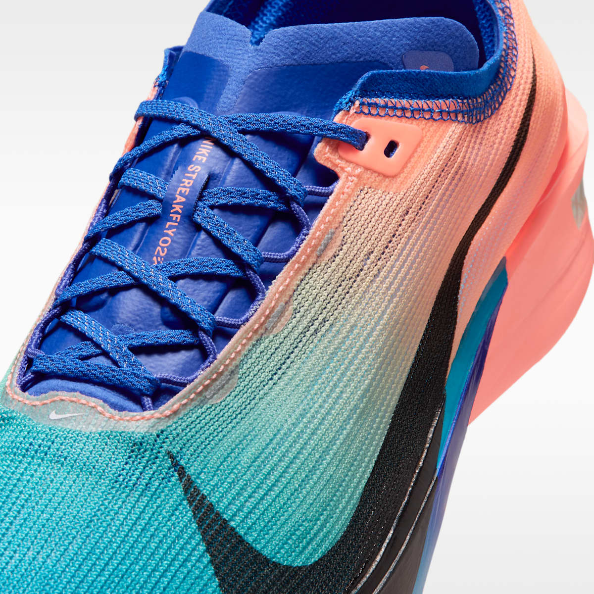 Nike Streakfly 2 Road Racing Shoes - Atomic Pink/Racer Blue/Blue Lightning/White - Image 7