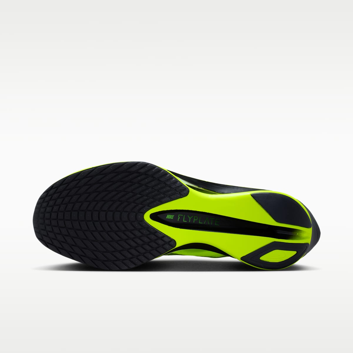 Nike Vaporfly 4 Men's Road Racing Shoes - Volt/Black - Image 2