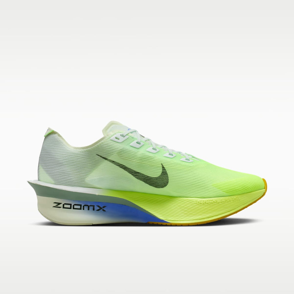 Nike Vaporfly 4 Men's Road Racing Shoes - Barely Green/Volt Tint/Sapphire/Black Spruce - Image 3