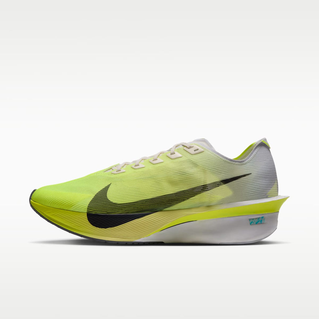 Nike Vaporfly 4 Men's Road Racing Shoes - White/Lemon Venom/Lemon Chiffon/Anthracite - Image 1