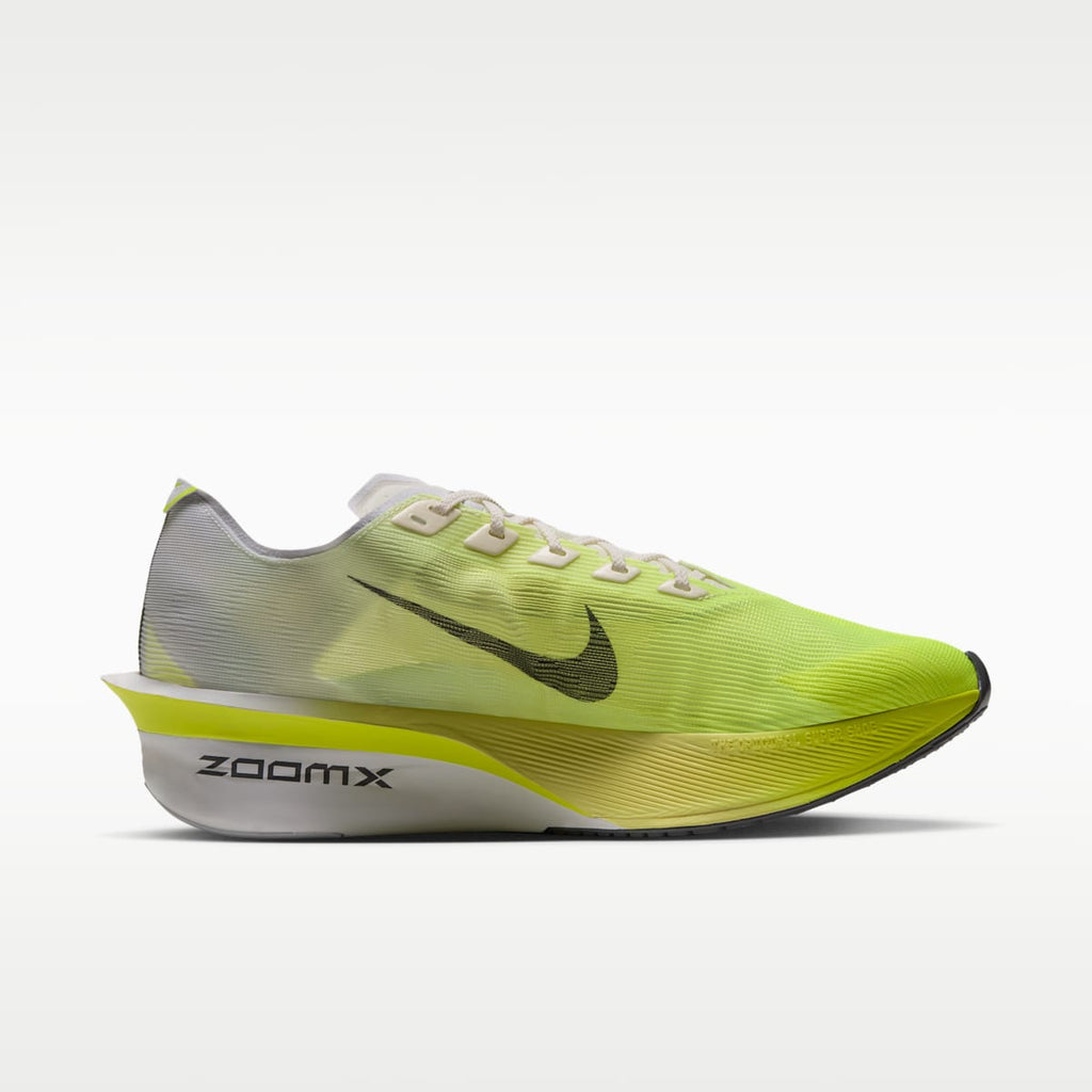 Nike Vaporfly 4 Men's Road Racing Shoes - White/Lemon Venom/Lemon Chiffon/Anthracite - Image 3
