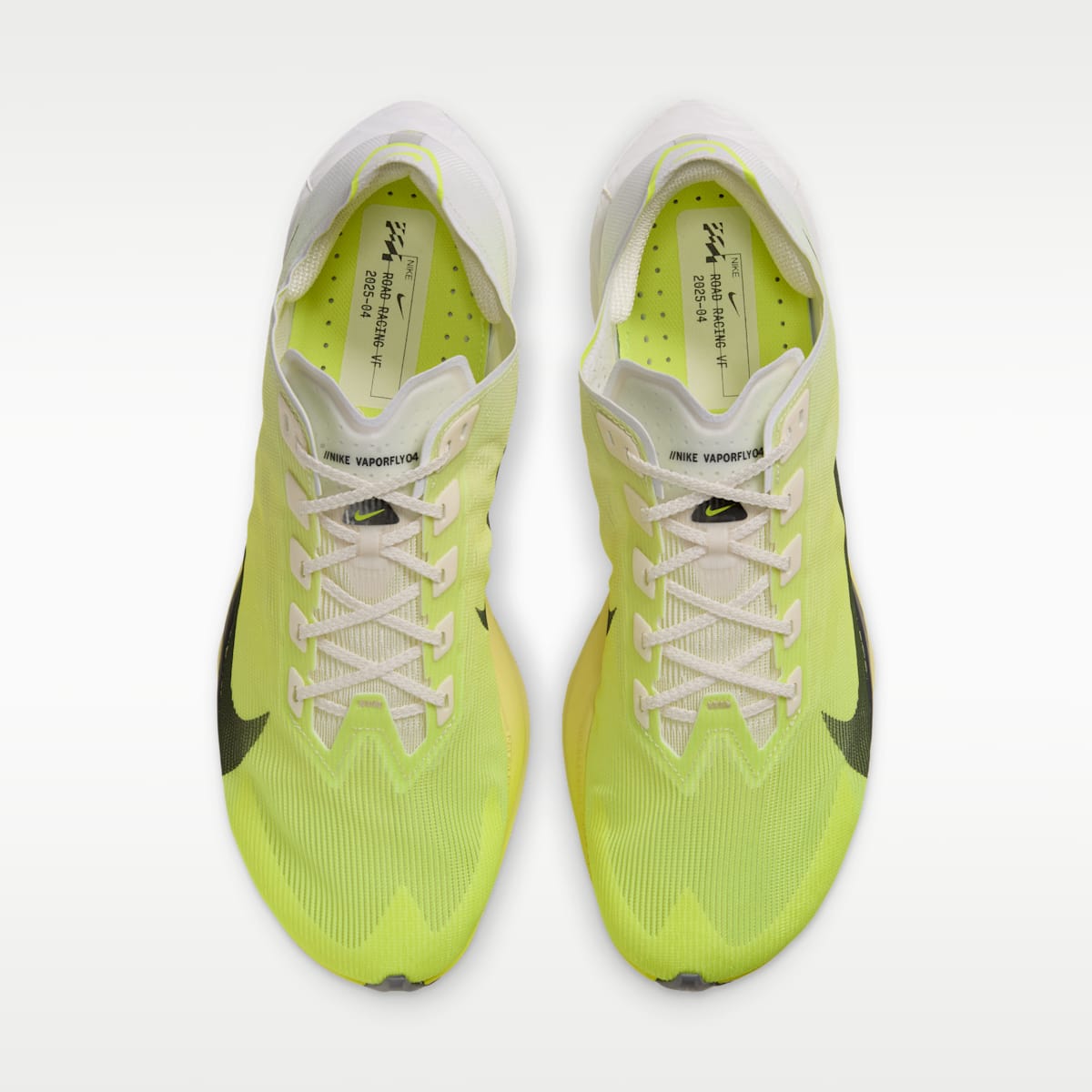 Nike Vaporfly 4 Men's Road Racing Shoes - White/Lemon Venom/Lemon Chiffon/Anthracite - Image 4