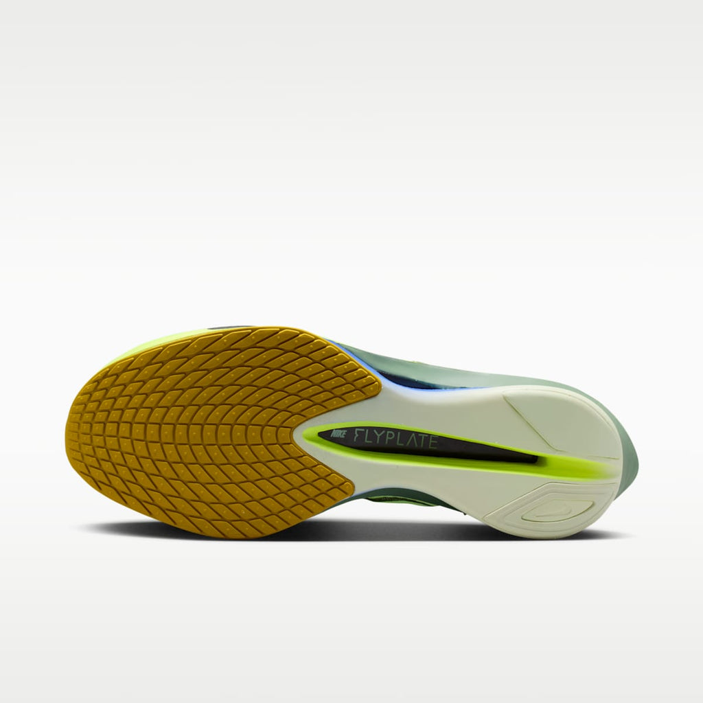 Nike Vaporfly 4 Men's Road Racing Shoes - Barely Green/Volt Tint/Sapphire/Black Spruce - Image 2