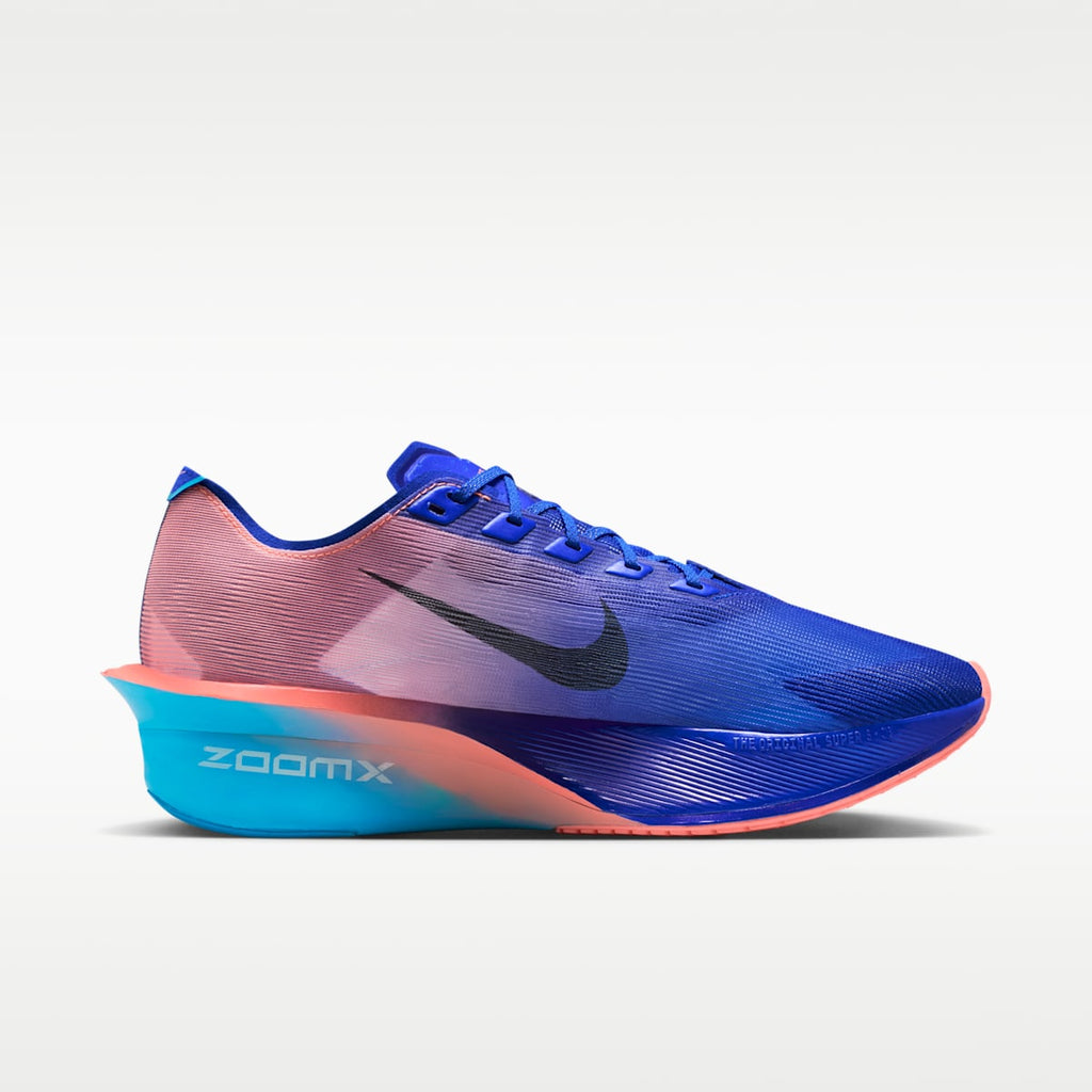 Nike Vaporfly 4  Men's Road Racing Shoes - Racer Blue/Blue Lightning/Atomic Pink/White - Image 3
