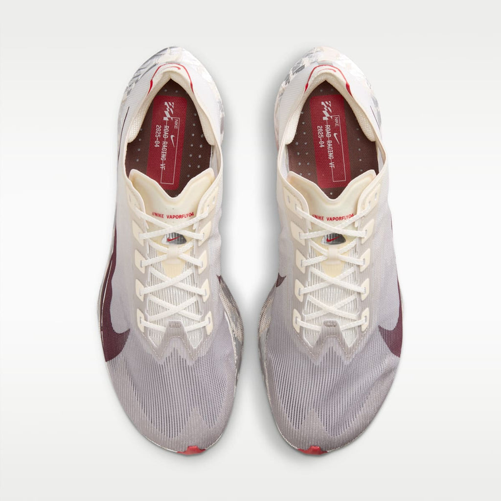 Nike Vaporfly 4 Men's Road Racing Shoes - Sail/Phantom/Light Boulder/University Red - Image 4