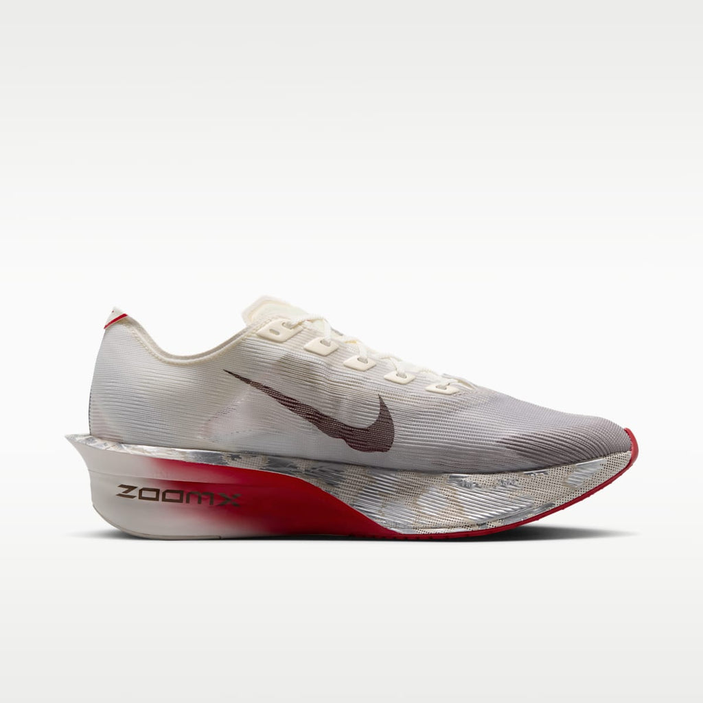 Nike Vaporfly 4 Men's Road Racing Shoes - Sail/Phantom/Light Boulder/University Red - Image 3