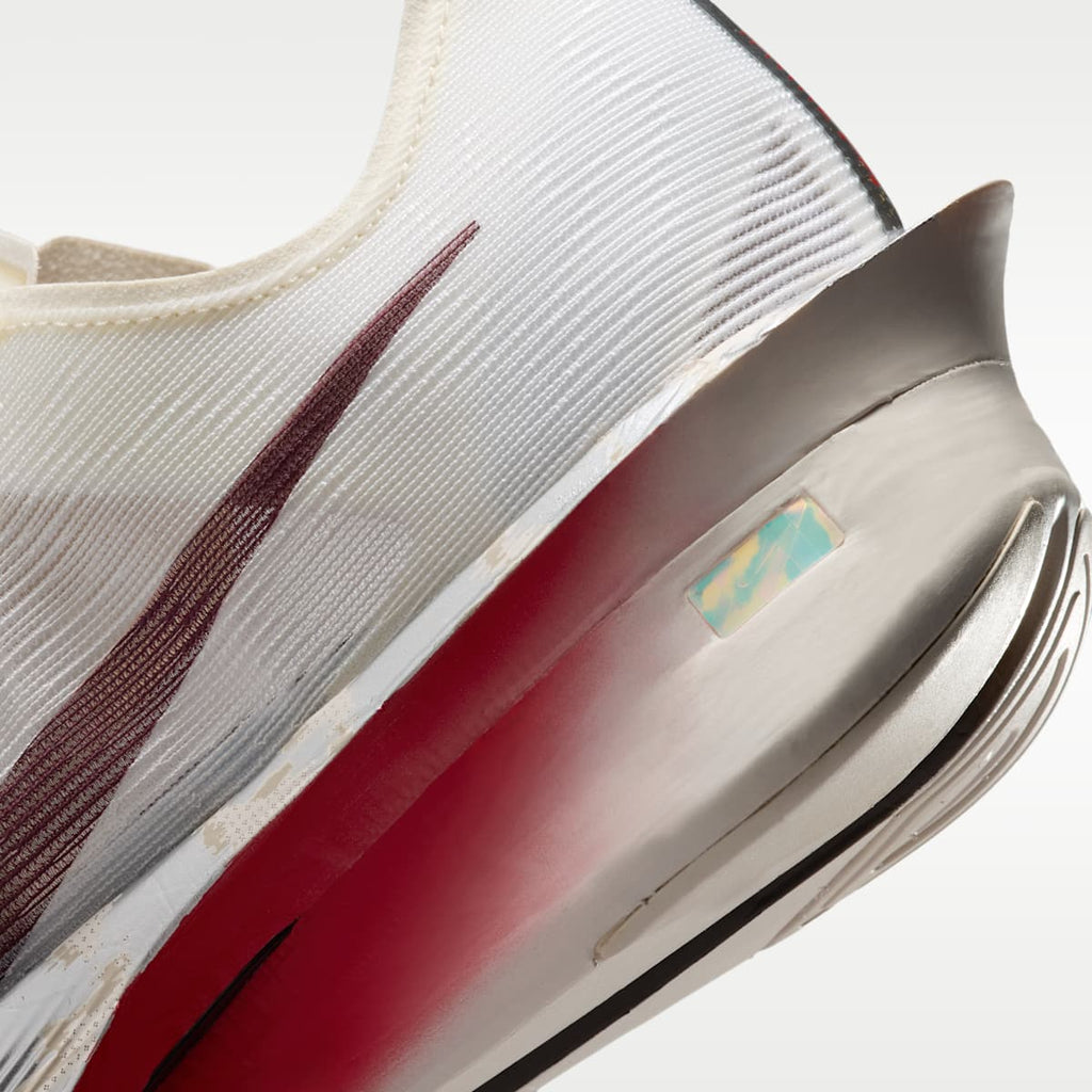 Nike Vaporfly 4 Men's Road Racing Shoes - Sail/Phantom/Light Boulder/University Red - Image 8