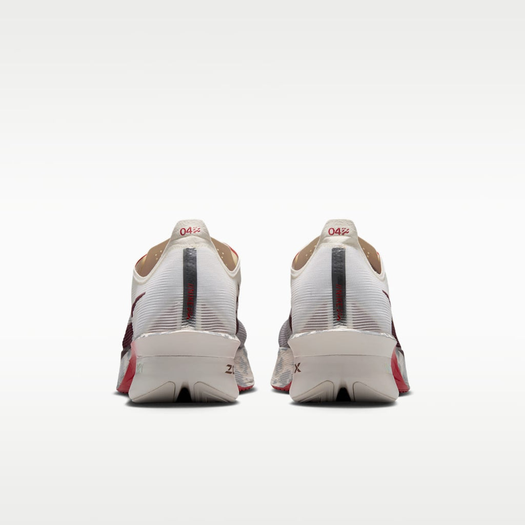 Nike Vaporfly 4 Men's Road Racing Shoes - Sail/Phantom/Light Boulder/University Red - Image 6