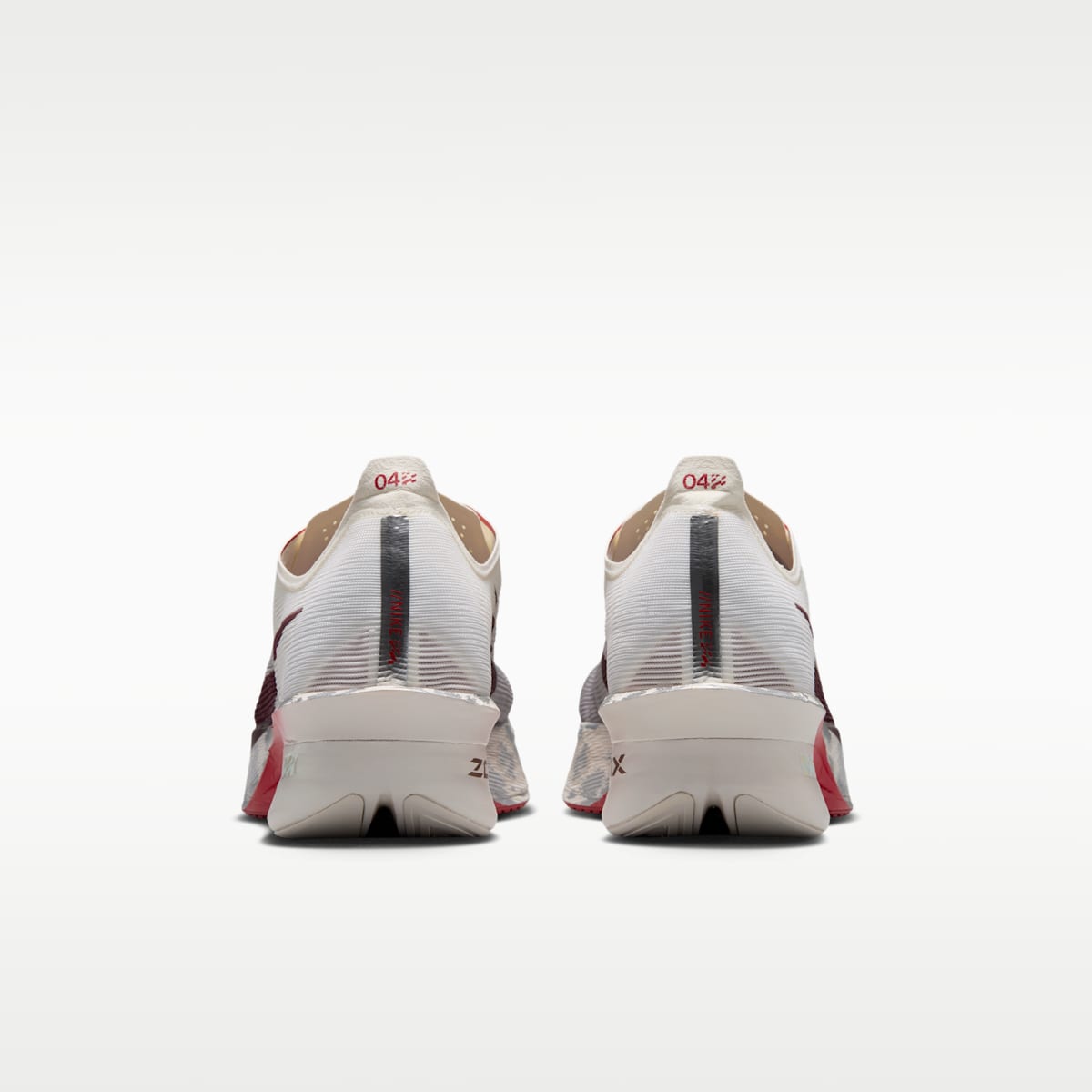 Nike Vaporfly 4 Men's Road Racing Shoes - Sail/Phantom/Light Boulder/University Red - Image 6