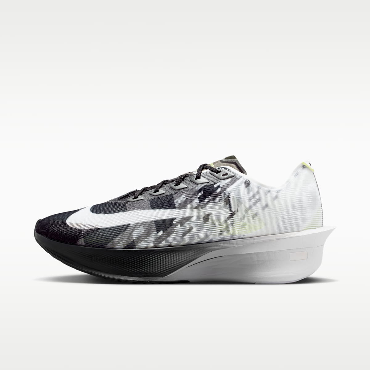Nike Vaporfly 4 SE Men's Road Racing Shoes - Black/Smoke Grey/Grey Fog/White - Image 1