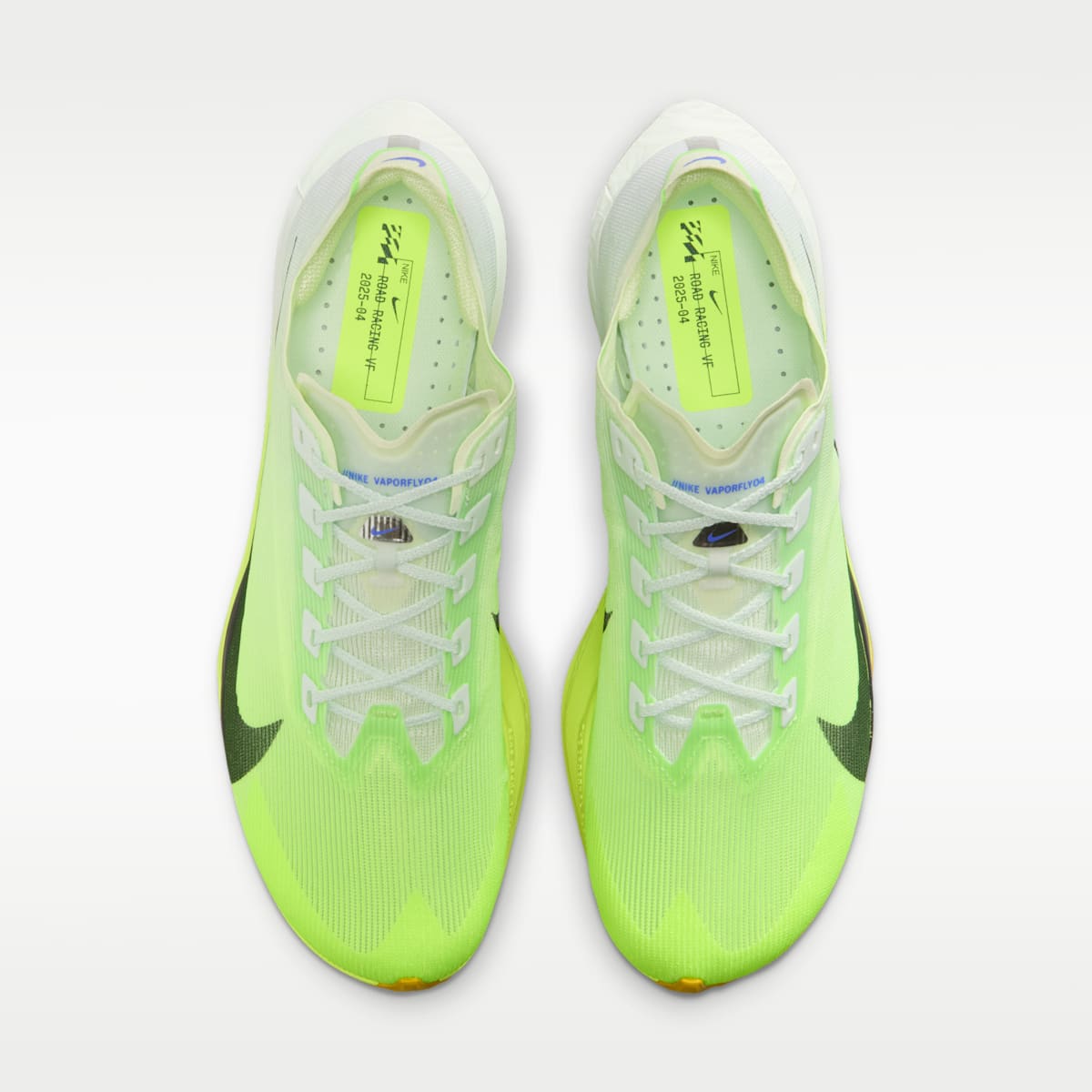 Nike Vaporfly 4 Men's Road Racing Shoes - Barely Green/Volt Tint/Sapphire/Black Spruce - Image 4