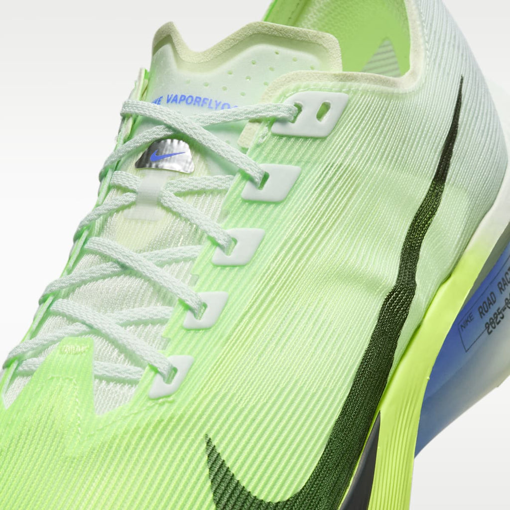 Nike Vaporfly 4 Men's Road Racing Shoes - Barely Green/Volt Tint/Sapphire/Black Spruce - Image 7