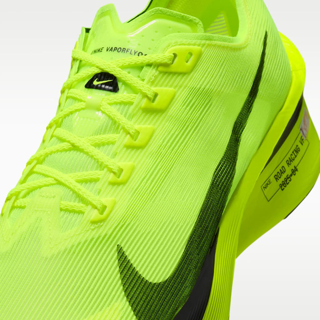 Nike Vaporfly 4 Men's Road Racing Shoes - Volt/Black - Image 7