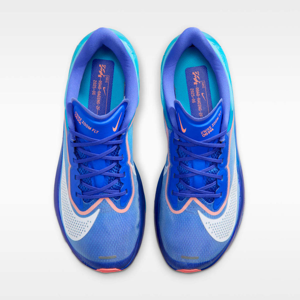 Nike Zoom Fly 6 Men's Road Racing Shoes - Racer Blue/Blue Lightning/Atomic Pink/White - Image 4