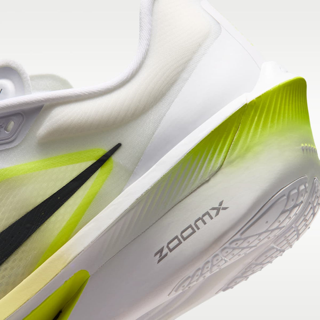Nike Zoom Fly 6 Men's Road Racing Shoes - White/Lemon Venom/Lemon Chiffon/Anthracite - Image 8