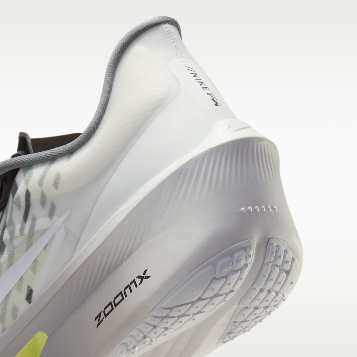 Nike Zoom Fly 6 SE Men's Road Racing Shoes - Black/Smoke Grey/Grey Fog/White - Image 8