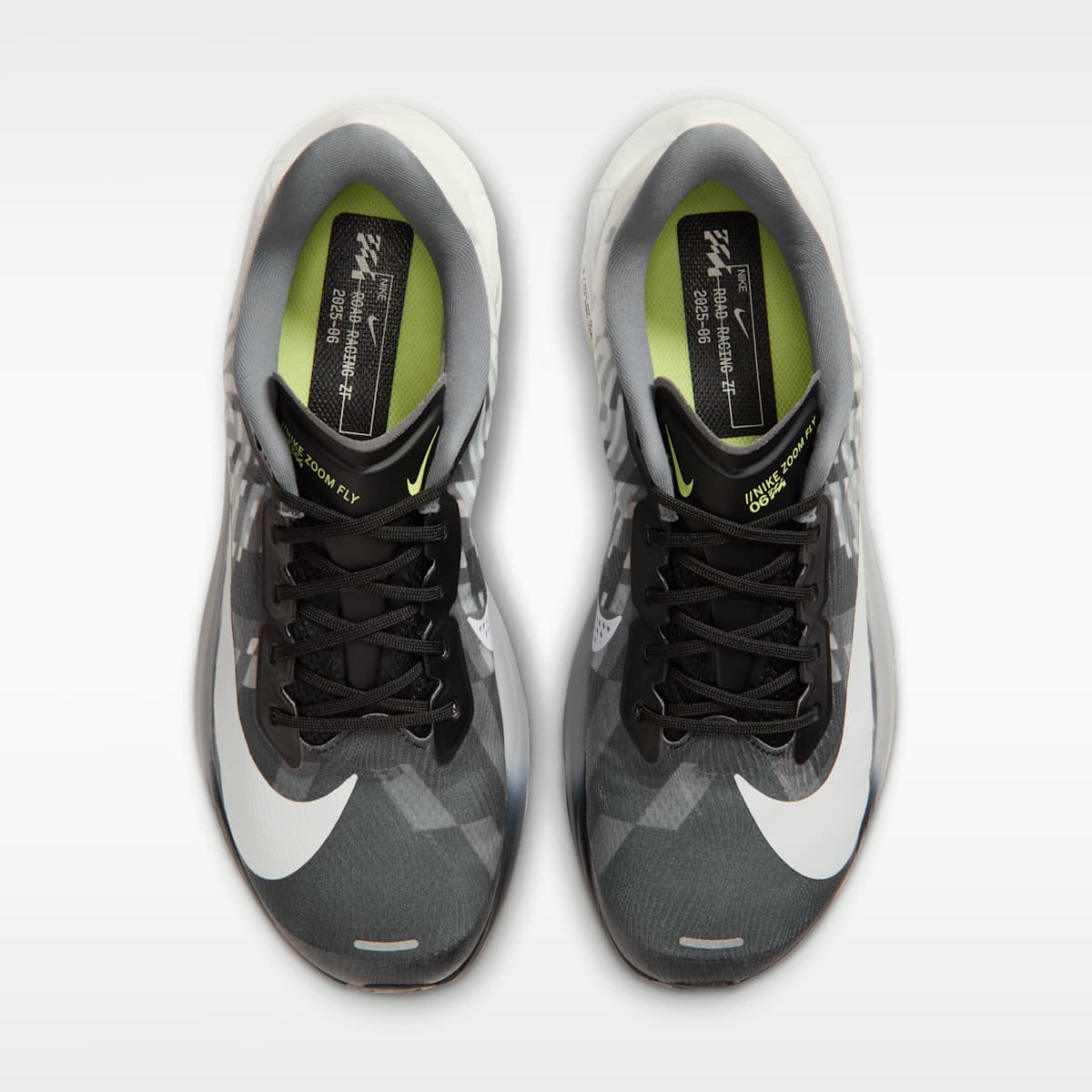 Nike Zoom Fly 6 SE Men's Road Racing Shoes - Black/Smoke Grey/Grey Fog/White - Image 4